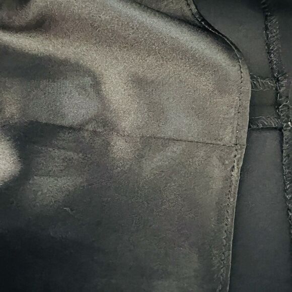 Tahari Black Fit & Flare Sleeveless Fully Lined Dress Secretarycore - Size 8 - Picture 6 of 10